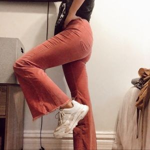 Free People Just Float On Corduroy Flares